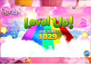 Sugar Pop Online Real Money Slot Game Level Up