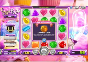 Sugar Pop Online Real Money Slot Game Special Caramel Chew Candy