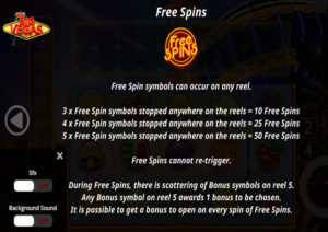 Big Vegas Real Money Online Slot Free Spin Rules