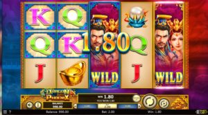 Dragons and Phoenix Online Slot Wild Play