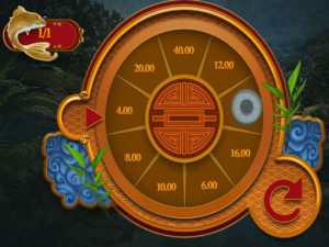 Koi Fortunes Online Real Money Slot Game Wheel Bonus Game
