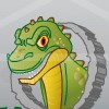One Million Reels BC Slot Game Wild T-Rex Symbol