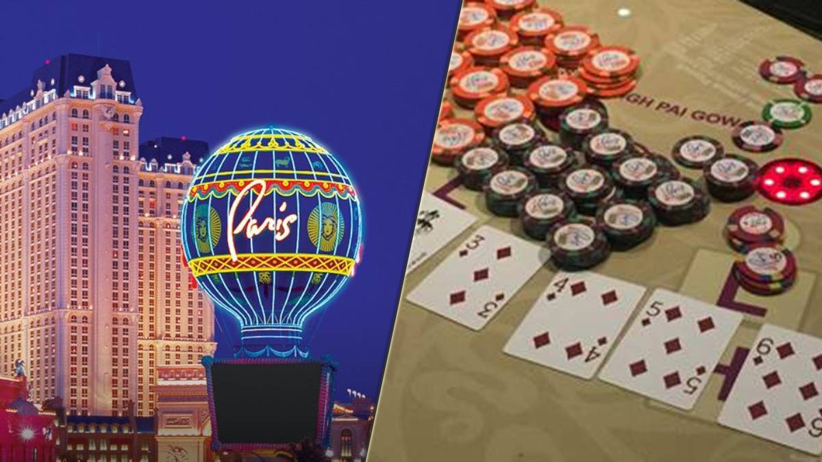 Pai Gow Poker Jackpot Winner Paris Hotel and Casino