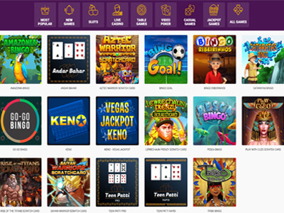 Ducky Luck Casino Bingo Games Screenshot