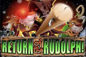 Return of the Rudolph Slot Game Logo
