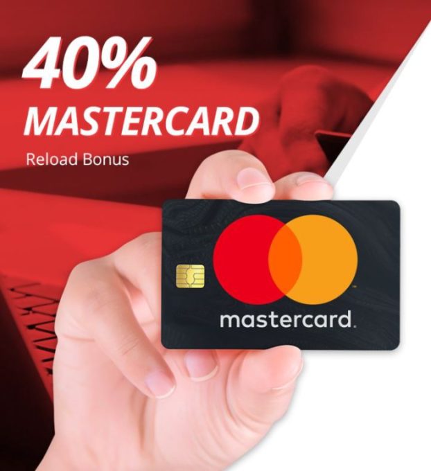 BetOnline Mastercard Reload Bonus