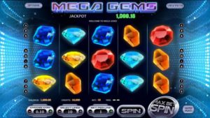 Mega Gems Online Slot Gameplay
