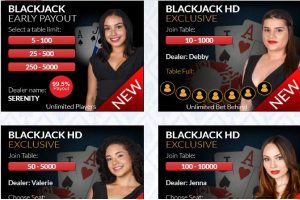 BetOnline Live Dealer Blackjack Games