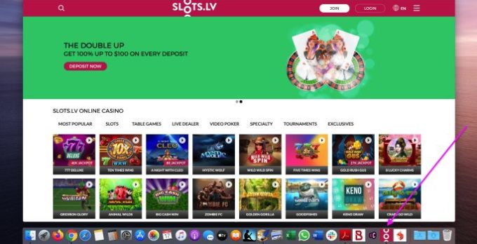 Download Slots.lv Desktop App Step 3