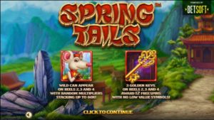 Spring Tails Online Slot Intro