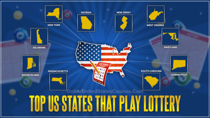 Top US States that Play Lottery
