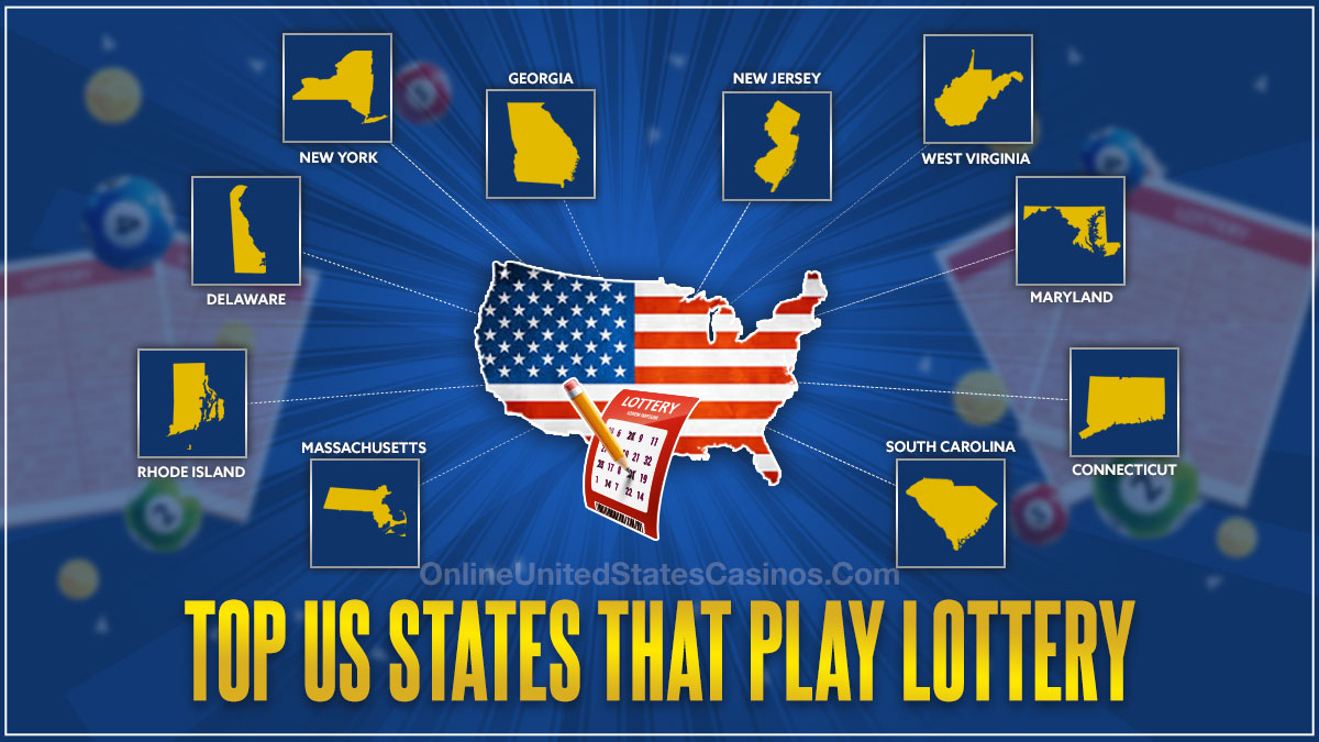 Top US States that Play Lottery