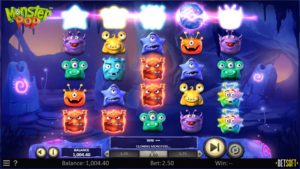 Monster Pop Online Slot Cluster Pay