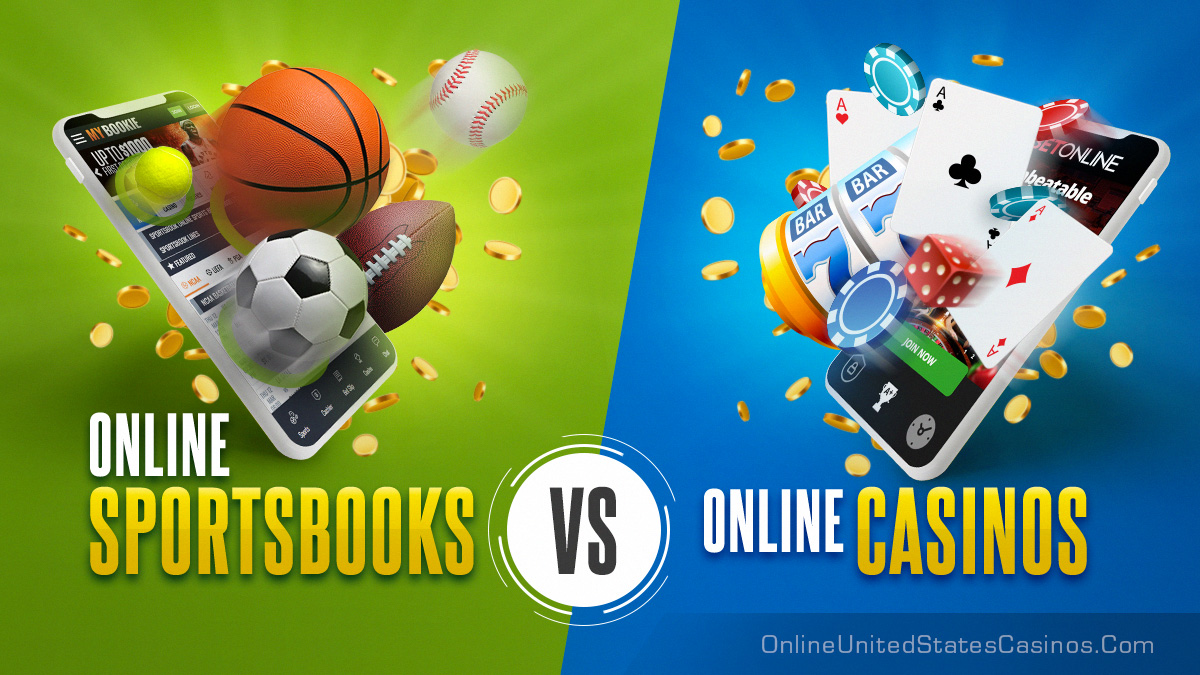 online sportsbooks vs real money online casinos