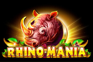 Online Real Money Slot Rhino Mania Logo