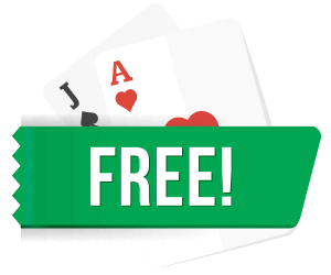 Free Blackjack for Real Money Icon With Cards