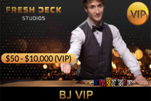 Super Slots Casino Live Casino Blackjack VIP Fresh Deck Studios