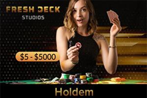 Live Dealer Casino Hold'em Online