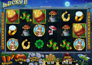Lucky 6 Online Slot Big Win Screen Change