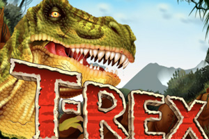 T-Rex Online Slot Game Logo