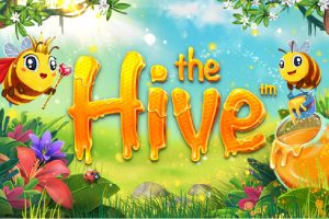 The Hive Online Slot Game Logo