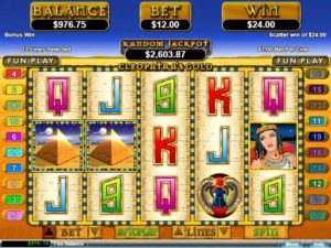 Cleopatras Gold Online Slot Wild Win