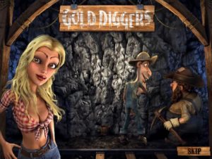 Gold Diggers Online Slot Characters