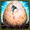Online Slot Game T-Rex II Hatching Dino Egg Scatter Symbol