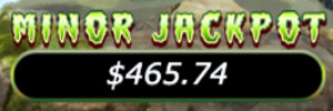 Online Slot Game T-Rex II Minor Progressive Jackpot Icon