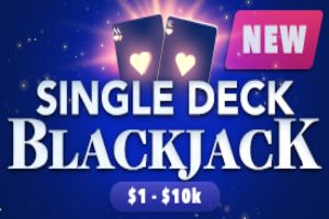 Single Deck Blackjack BetOnline