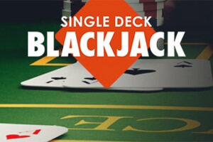 Cafe Casino Blackjack Games Single Deck Logo