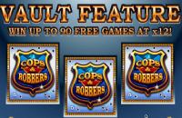 Cash Bandits Online Slot Game Vault Feature
