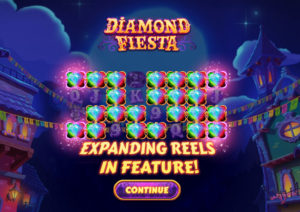 Diamond Fiesta Online Slot Intro & Expanding Reels Screenshot