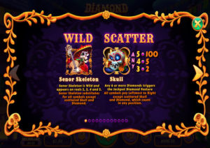 Diamond Fiesta Online Slot Wilds & Scatters Explained Screenshot