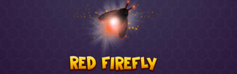 Mystic Hive Real Money Online Slot Game Red Firefly Banner