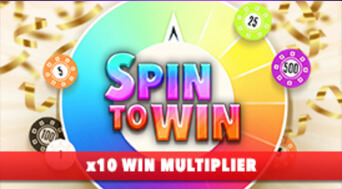BetOnline Casino Specialty Game Spin to Win