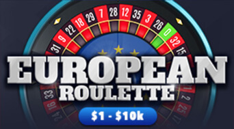BetOnline Casino Table Game European Roulette