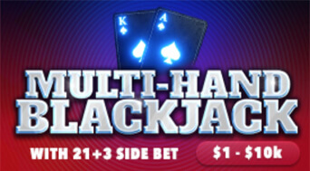 BetOnline Casino Table Game Multihand Blackjack
