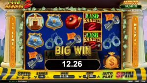 Cash Bandits 2 Online Slot Big Win