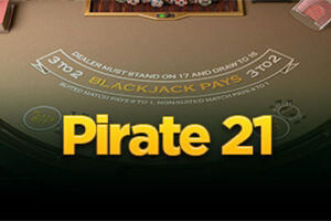 Pirate 21 Blackjack Game Logo