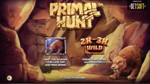 Primal Hunt Online Slot Special Features