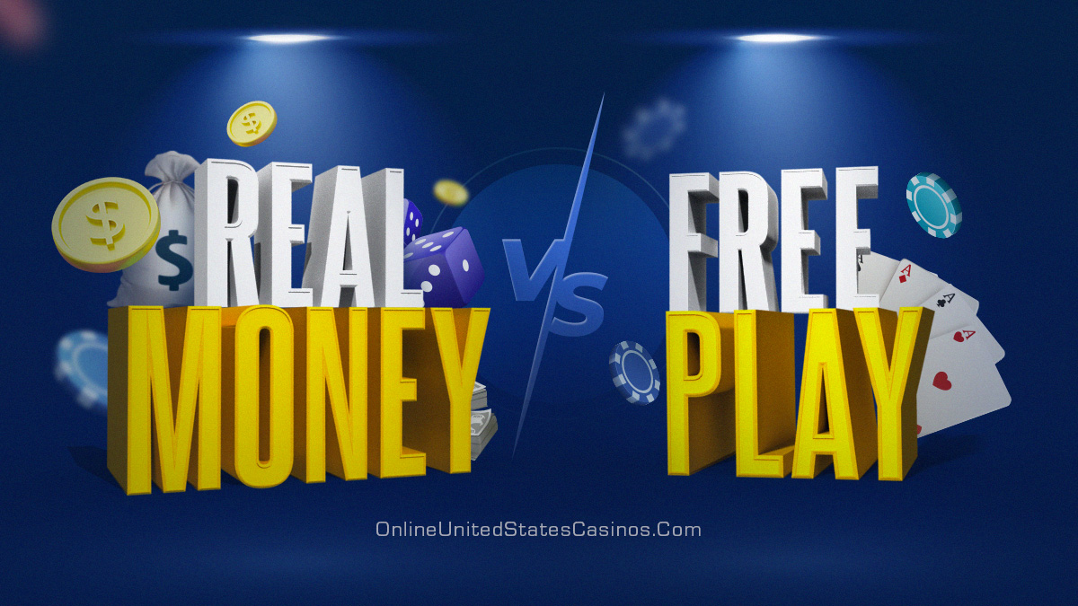 Real Money vs Free Play Online Casinos
