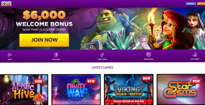 Super Slots Home Page