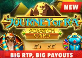 Journey of Ra Online Scratch Card