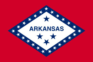 Arkansas Gambling Laws State Flag Icon