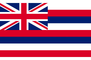 Hawaii Gambling Laws State Flag Icon