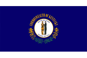 Kentucky Gambling Laws State Flag Icon