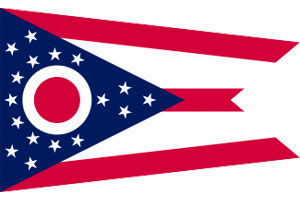 Ohio Gambling Laws State Flag Icon