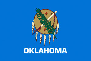 Oklahoma Gambling Laws State Flag