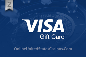 #2 Online Casino Deposit Method Visa Gift Card